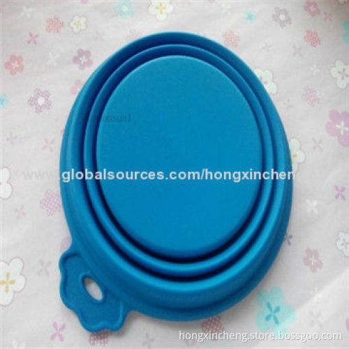 Beautiful Design Silicone Pet Dog Bowl